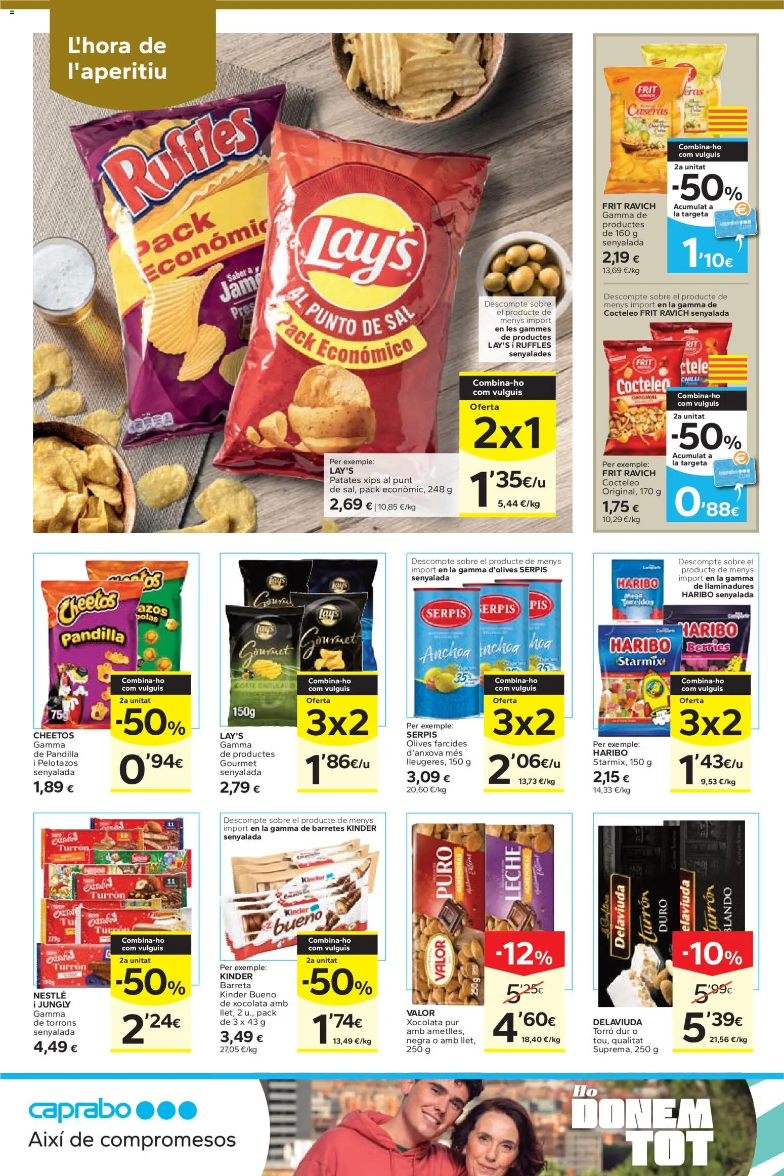 Caprabo - Oferta 3x2 │ válido desde el 30.10.2025 | Página: 18 | Productos: Leche, Anchoa