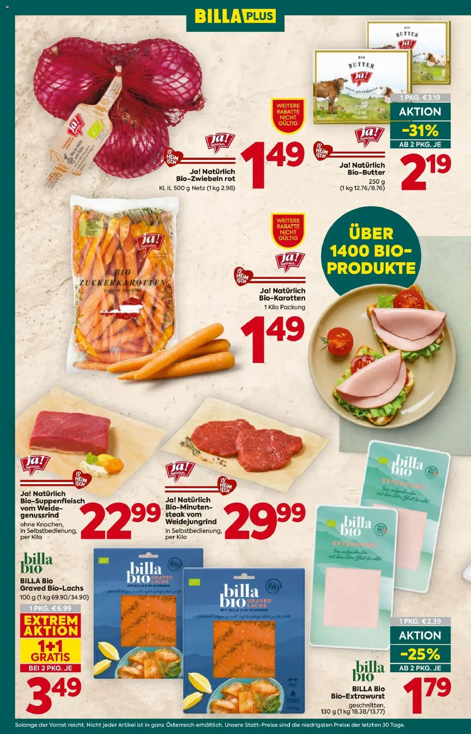 Billa Plus Flugblatt - Steiermark gültig ab 29.01.2026 | Seite: 8 | Produkte: Butter