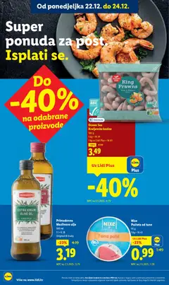 Ocean Sea Kraljevske kozice, Smrznuto, 180 g - Pregled kataloga iz trgovine Lidl, vrijedi od 18.12.2025 | Stranica: 38