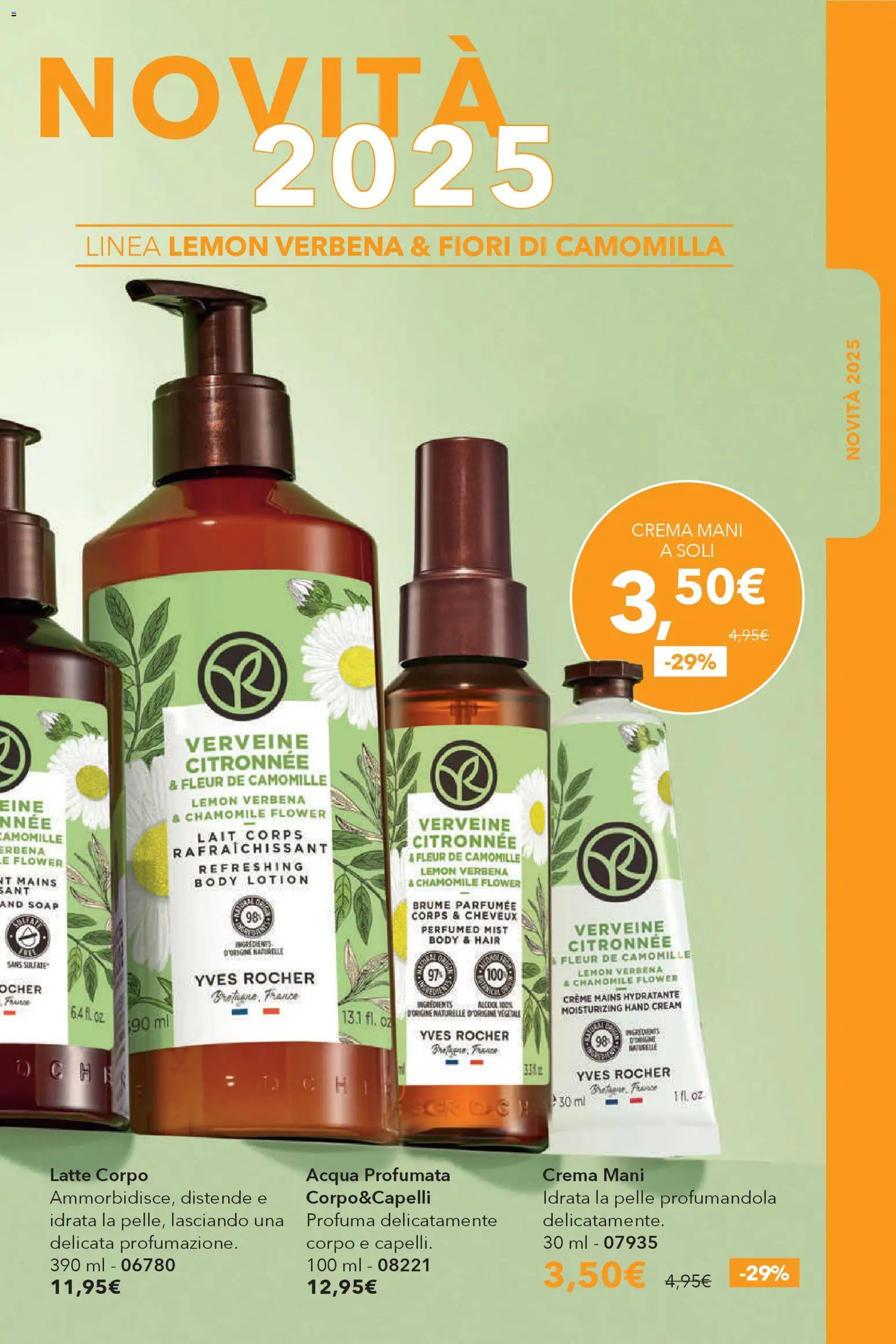 Volantino Yves Rocher del 16.12.2025 | Pagina: 35 | Prodotti: Crema, Acqua, Latte