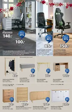 JYSK leták platný od 24.11.2025 | Strana: 6 | Produkty: Herná stolička, Stôl, Knižnica, Vešiak