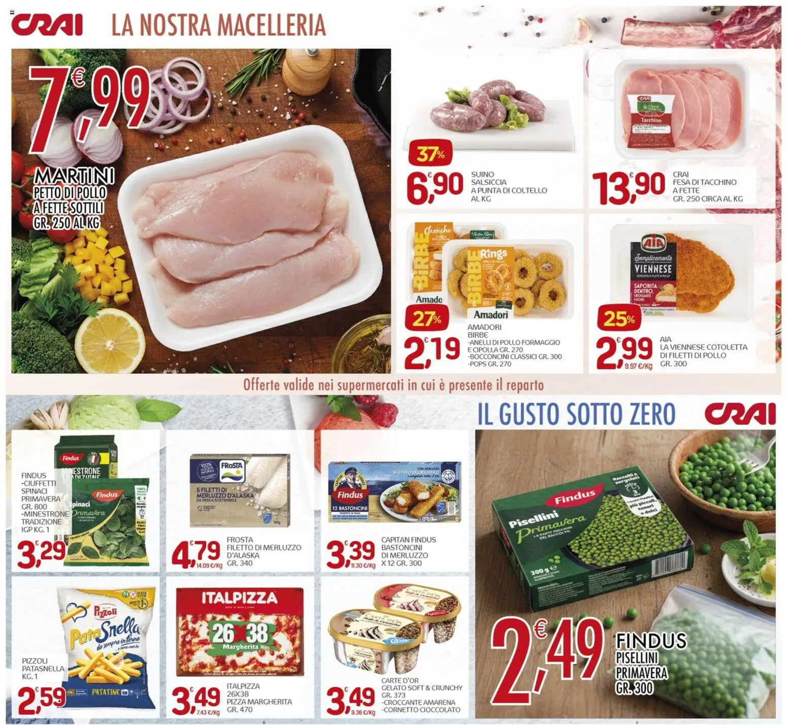 Volantino CRAI del 19.03.2026 | Pagina: 5 | Prodotti: Cioccolato, Pollo, Patatine, Formaggio