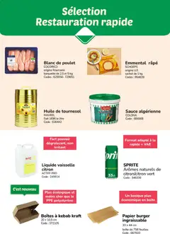 Promocash - Prévisualisation de Promocash Spécial Fast Food valide à partir de 09.02.2026