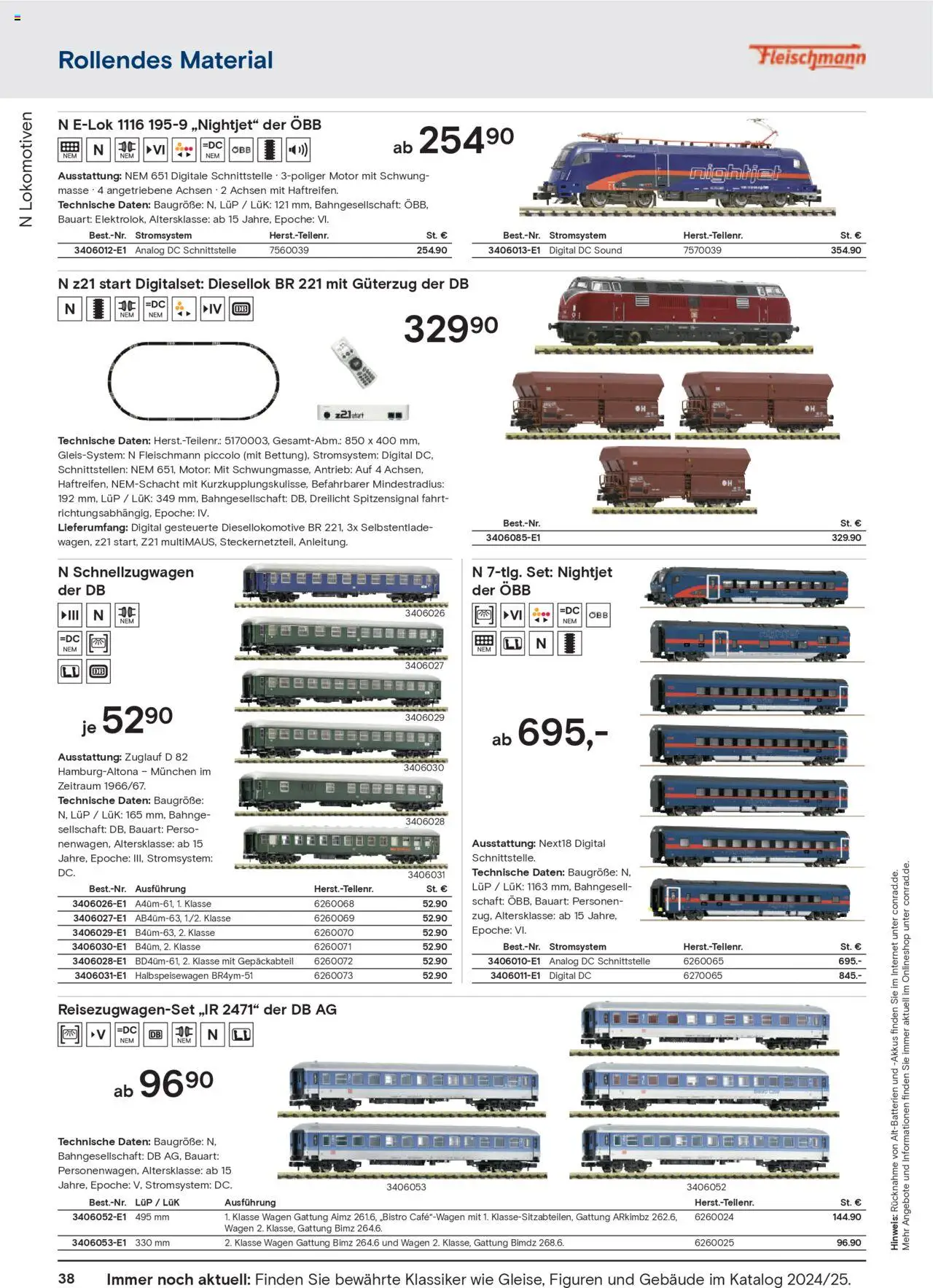 Conrad  Modellbahn Katalog - gültig ab dem 25.08.2025 | Seite: 40