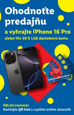 Nové Lidl akcie – leták je platný od 16.09.2025 | Strana: 92 | Produkty: Apple, Iphone