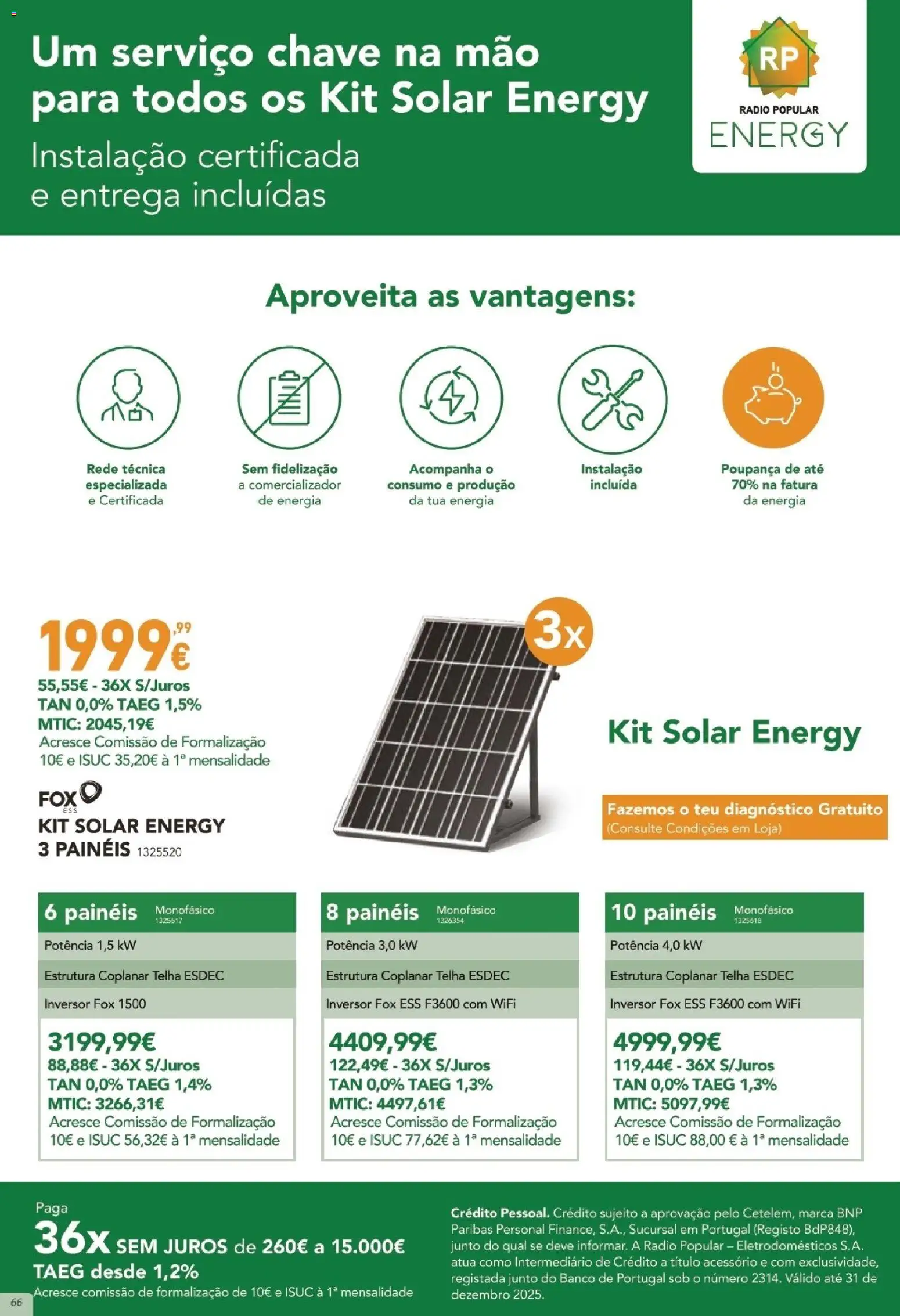 Radio Popular - Especial Natal │ válido de 05.12.2025 | Página: 66 | Produtos: Rádio, Banco