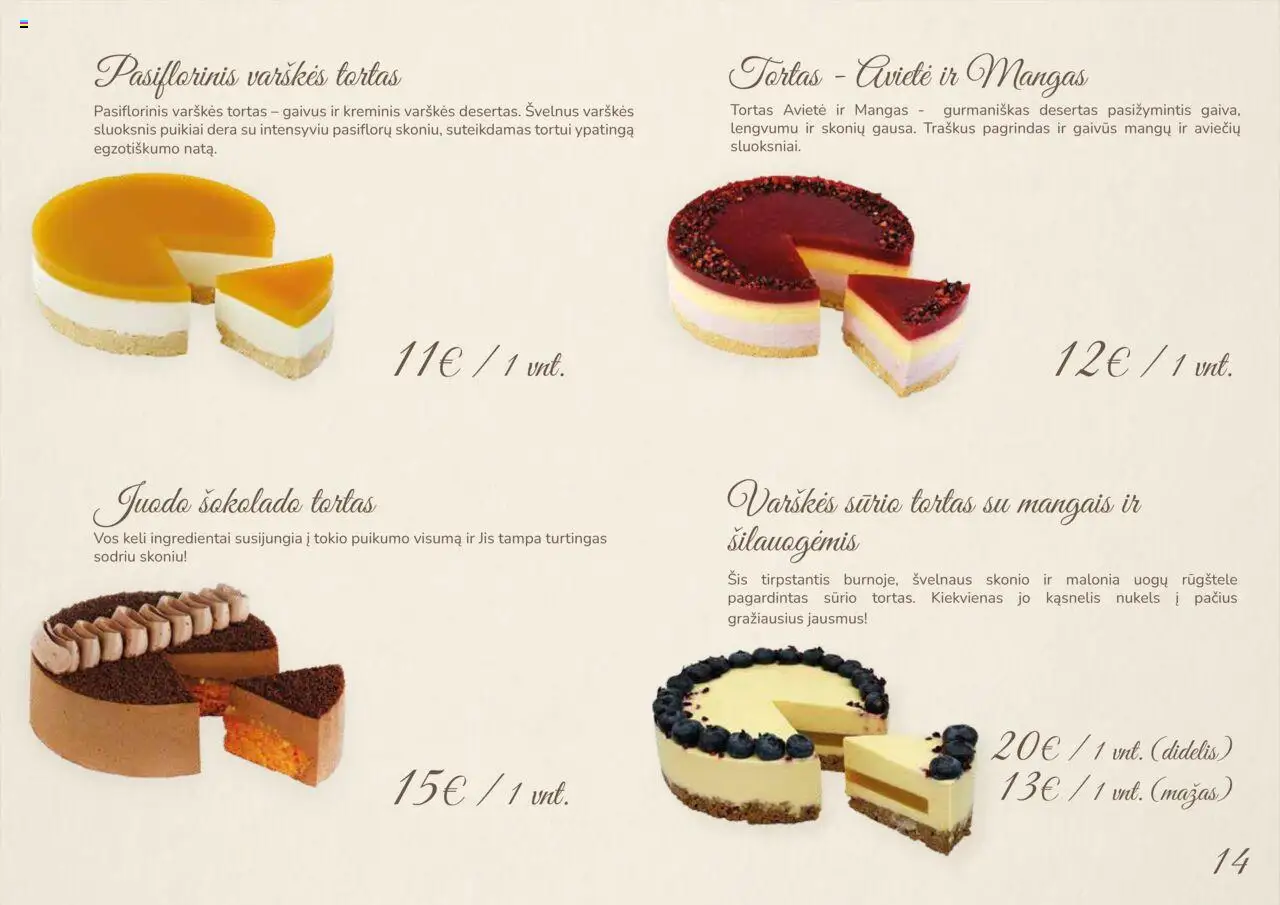 ČIA MARKET akcijos nuo 01.06.2025 | Puslapis: 17 | Prekių: Tortas