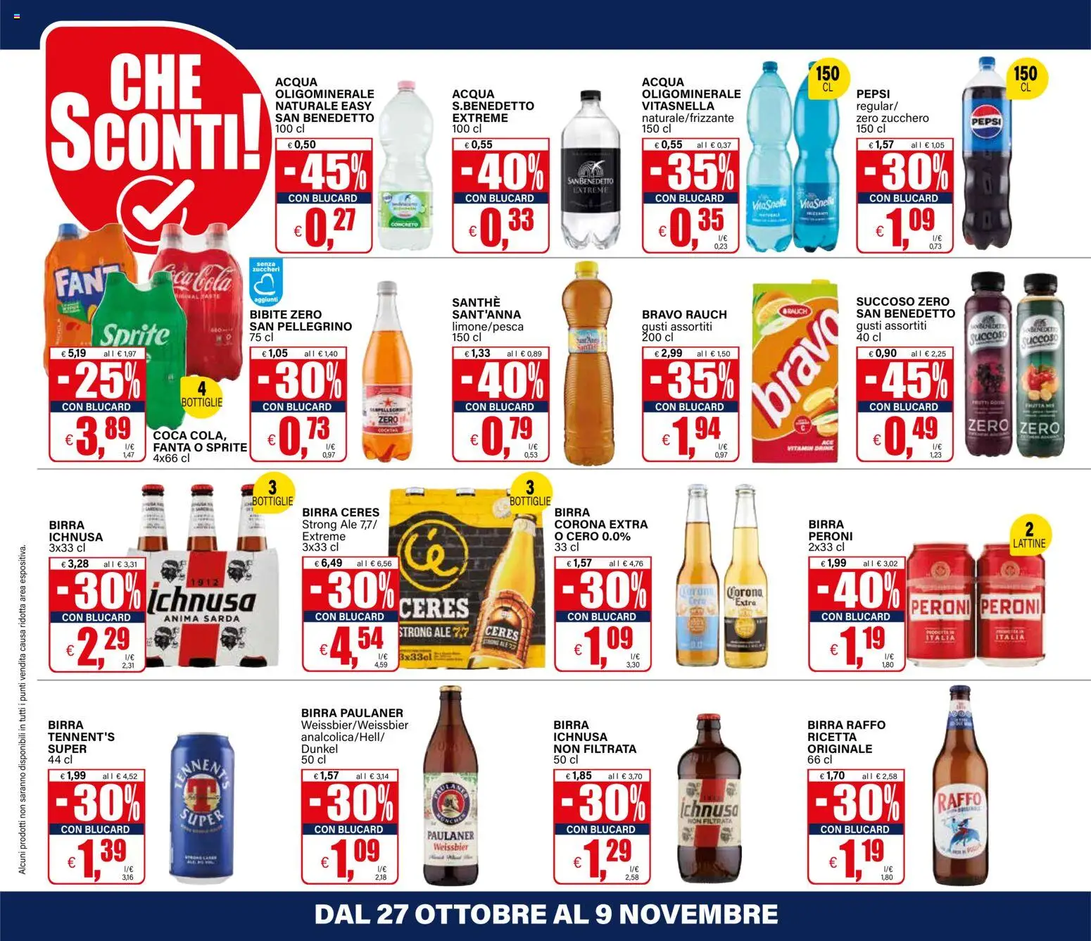 Volantino Il Gigante del 27.10.2025 | Pagina: 24 | Prodotti: Zucchero, Ceres, Bibite, Fanta