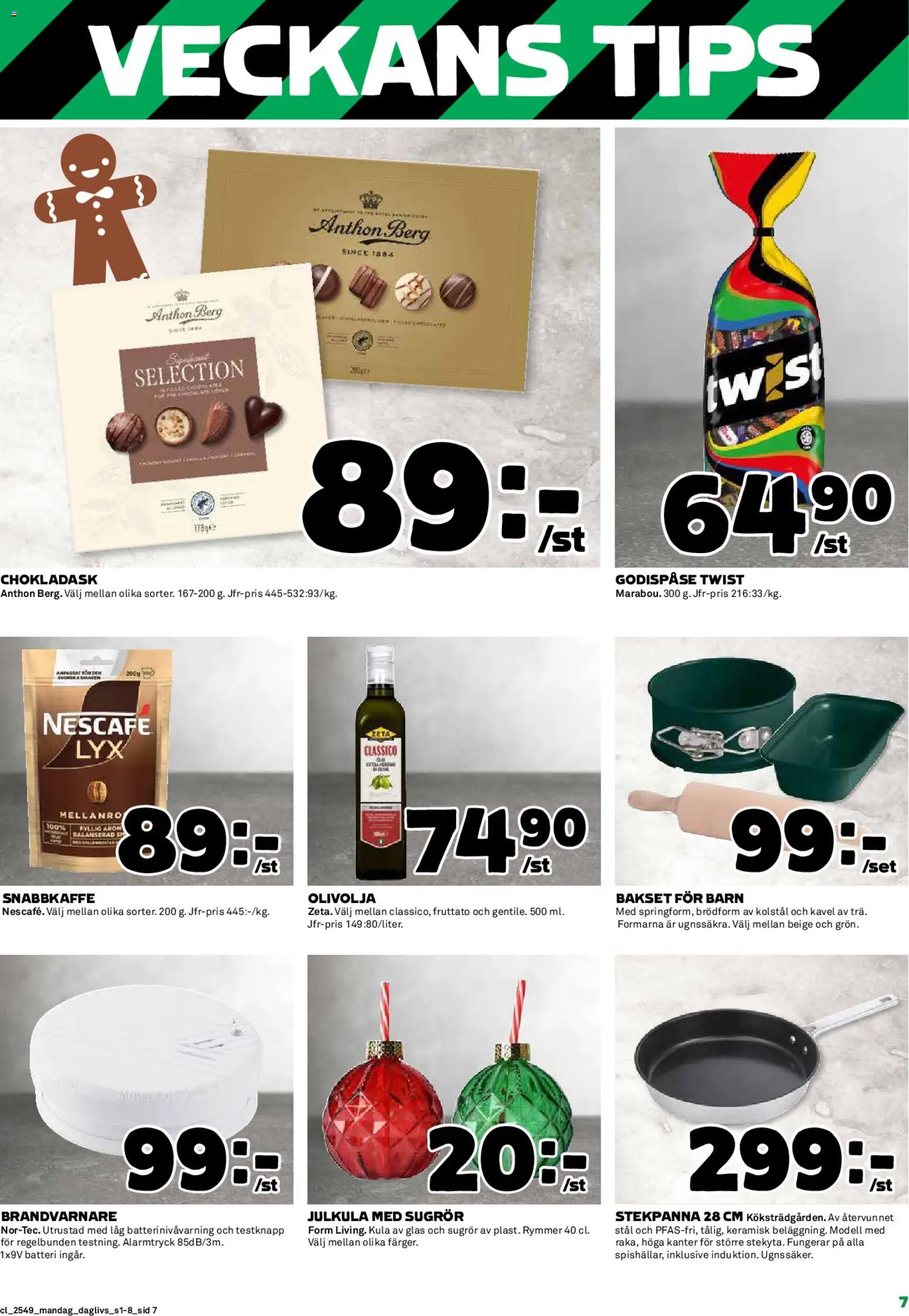 Coop Daglivs reklamblad aktuell från 01.12.2025 | Sida: 7