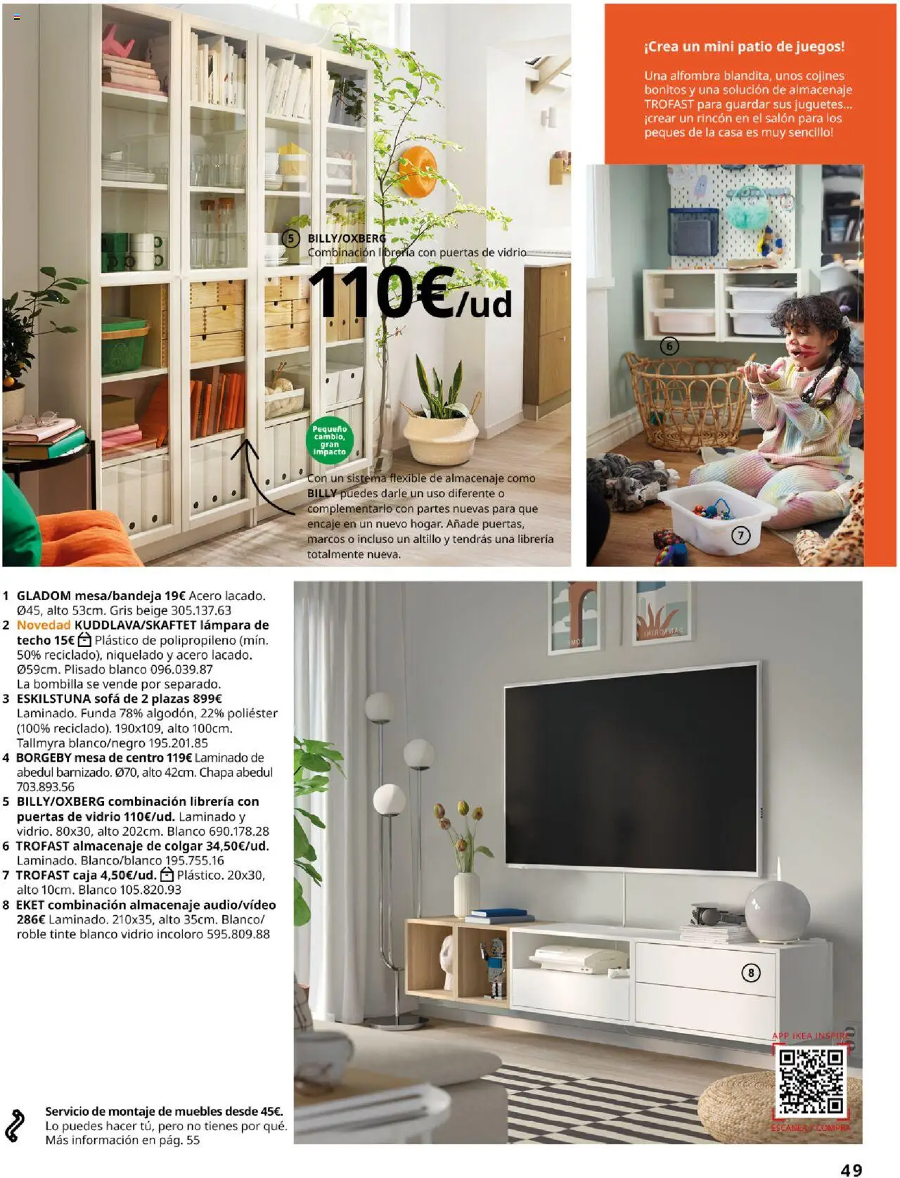Catálogo IKEA La vida comienza en la cocina │ válido desde el 18.09.2025 | Página: 49 | Productos: Muebles, Mesa, Caja, Alfombra
