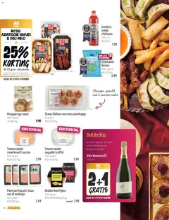 JUMBO folder / publicité - Voorbeeld van een folder van JUMBO, geldig van 03.12.2025 | Pagina: 10 | Producten: Zalm, Bloemen, Groenten, Kekszek