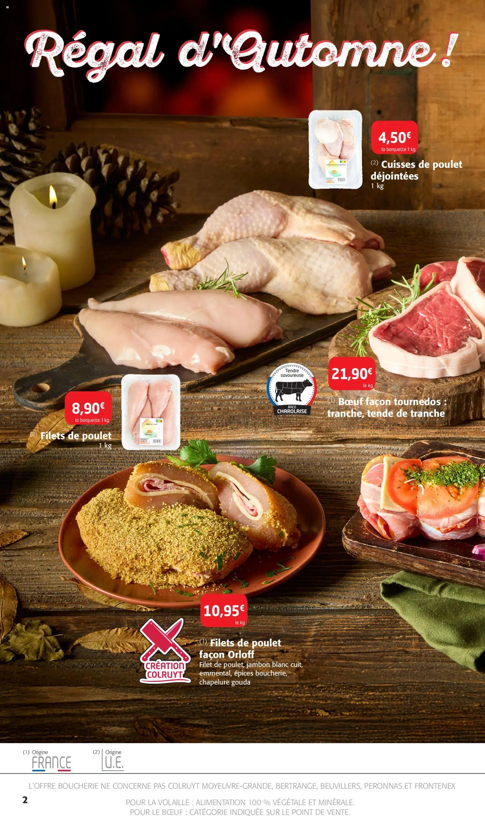 {H1} | Page: 2 | Produits: Volaille, Jambon blanc, Jambon, Chapelure