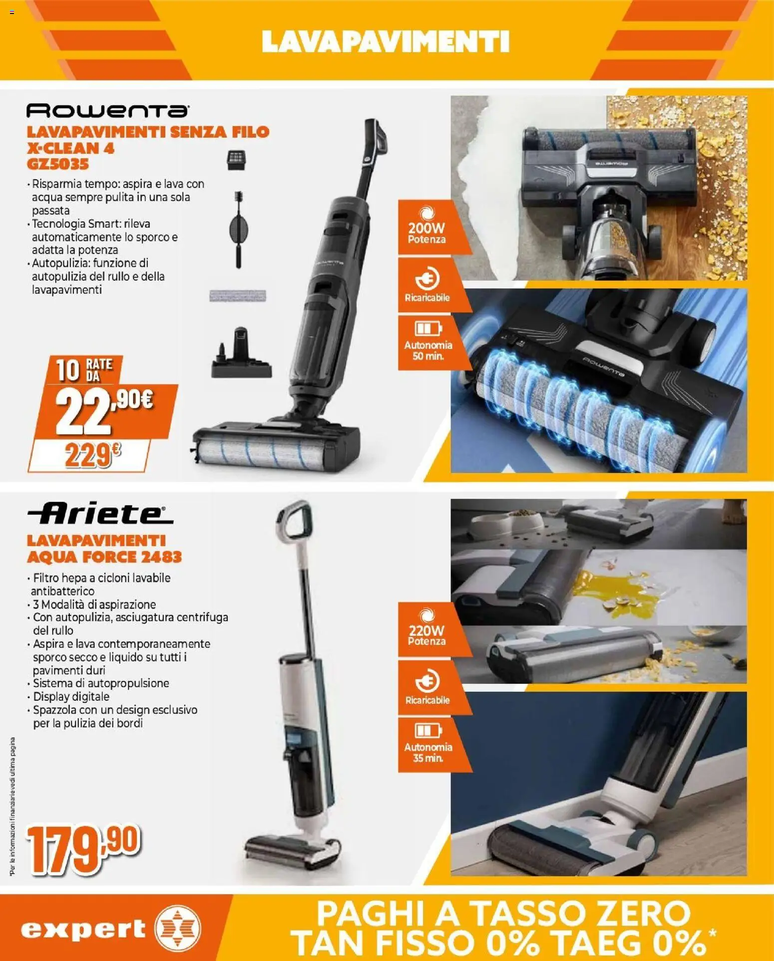 Volantino Expert del 09.04.2026 | Pagina: 8 | Prodotti: Spazzola, Rullo, Centrifuga, Acqua