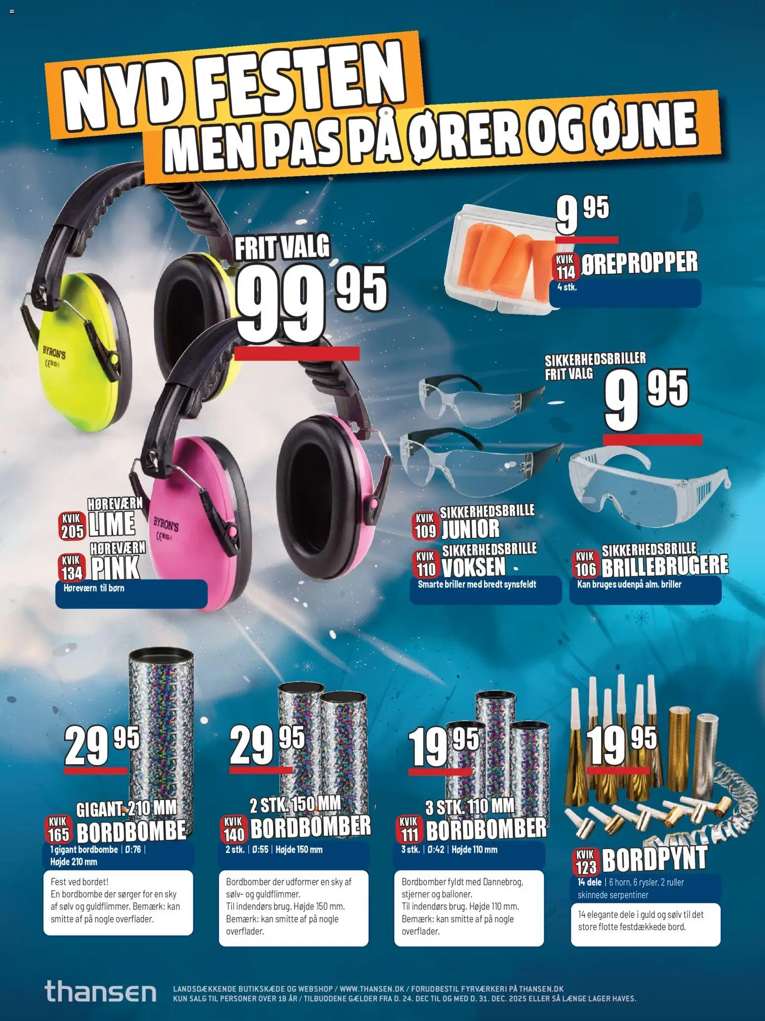 Thansen tilbudsavis – gyldig fra 24.12.2025 | Side: 30 | Produkter: Lime, Briller