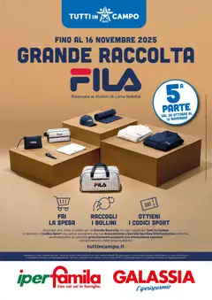 Anteprima del volantino Galassia Grande Raccolta Fila catalogo valido a partire dal 30.10.2025