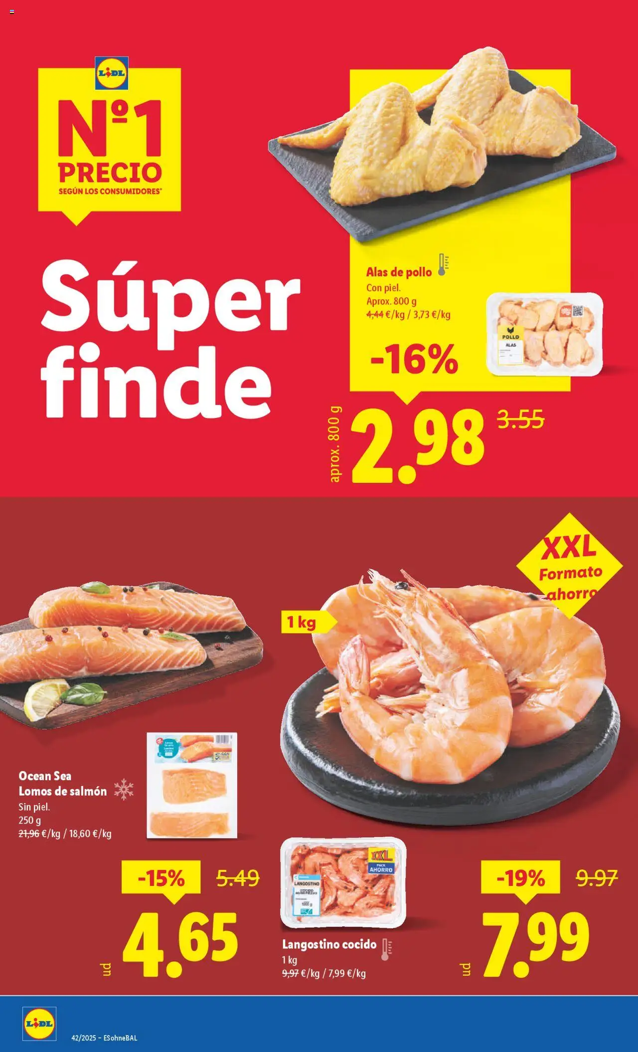 Lidl catálogo BCN │ válido desde el 13.10.2025 | Página: 30 | Productos: Langostino