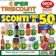 Anteprima del volantino Ipertriscount Roma catalogo valido a partire dal 07.11.2025