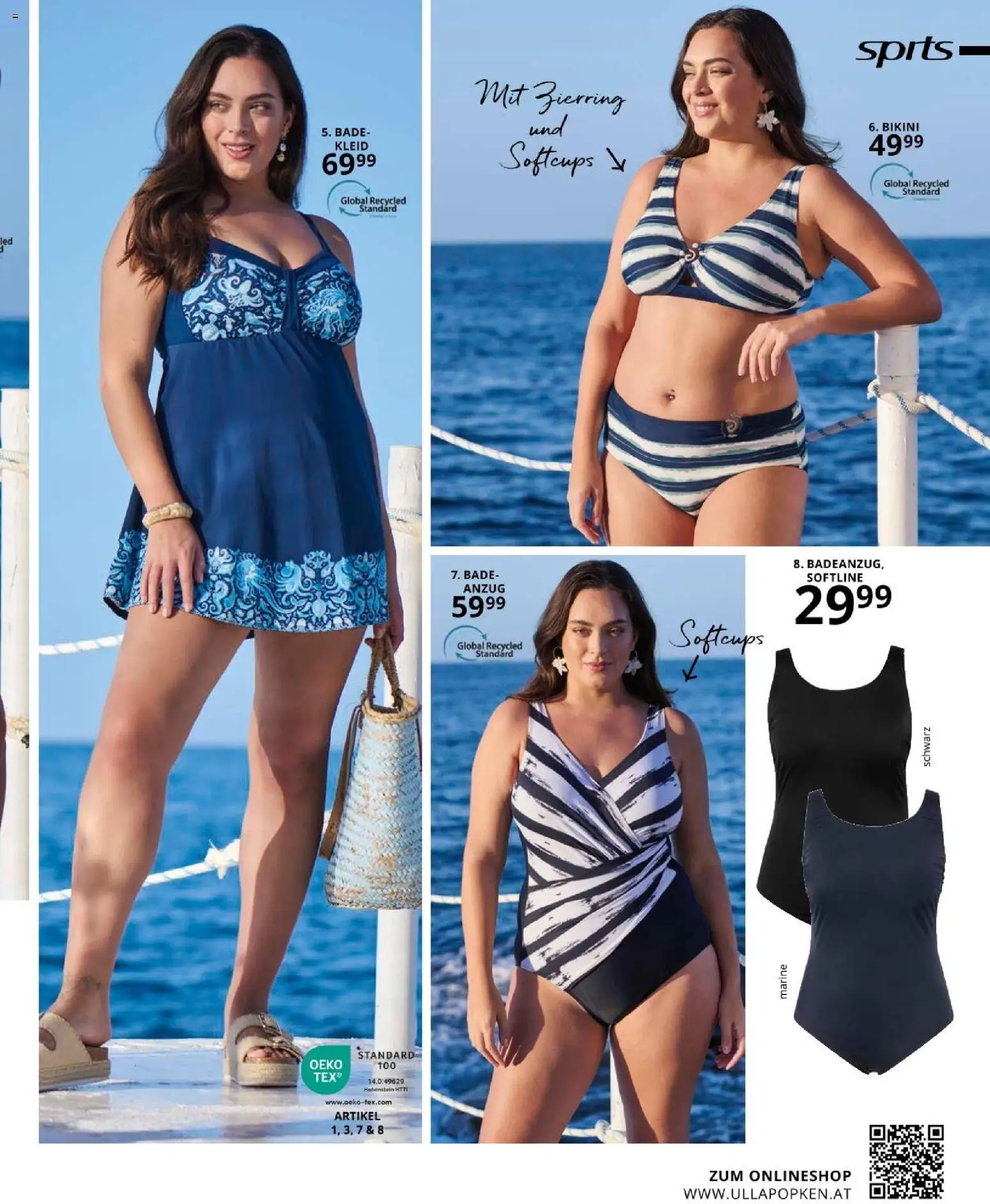 Ulla Popken akciós ujság - amely érvényes a következő dátumtól: 01.04.2026 | Oldal: 157 | Termékek: Bikini