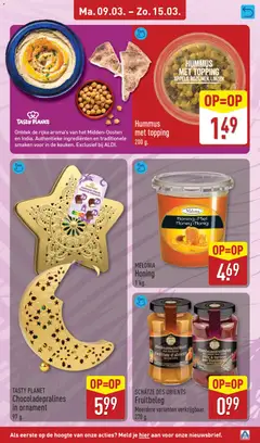 Aldi folder week 11 - Voorbeeld van een folder van Aldi, geldig van 09.03.2026 | Pagina: 23 | Producten: Chocolade, Linzen, Citrompótló tabletta