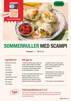 Forhåndsvisning av Coop Extra Middagsdisken Asiatiske gyldig fra 15.01.2026 | Side: 21