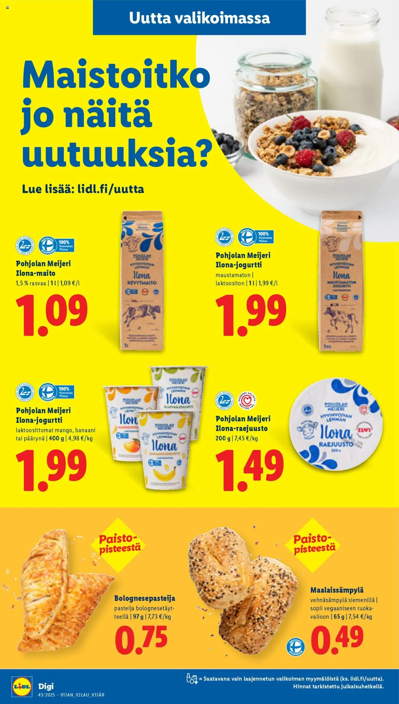 Lidl tarjoukset – voimassa 23.10.2025 alkaen | Sivu: 3