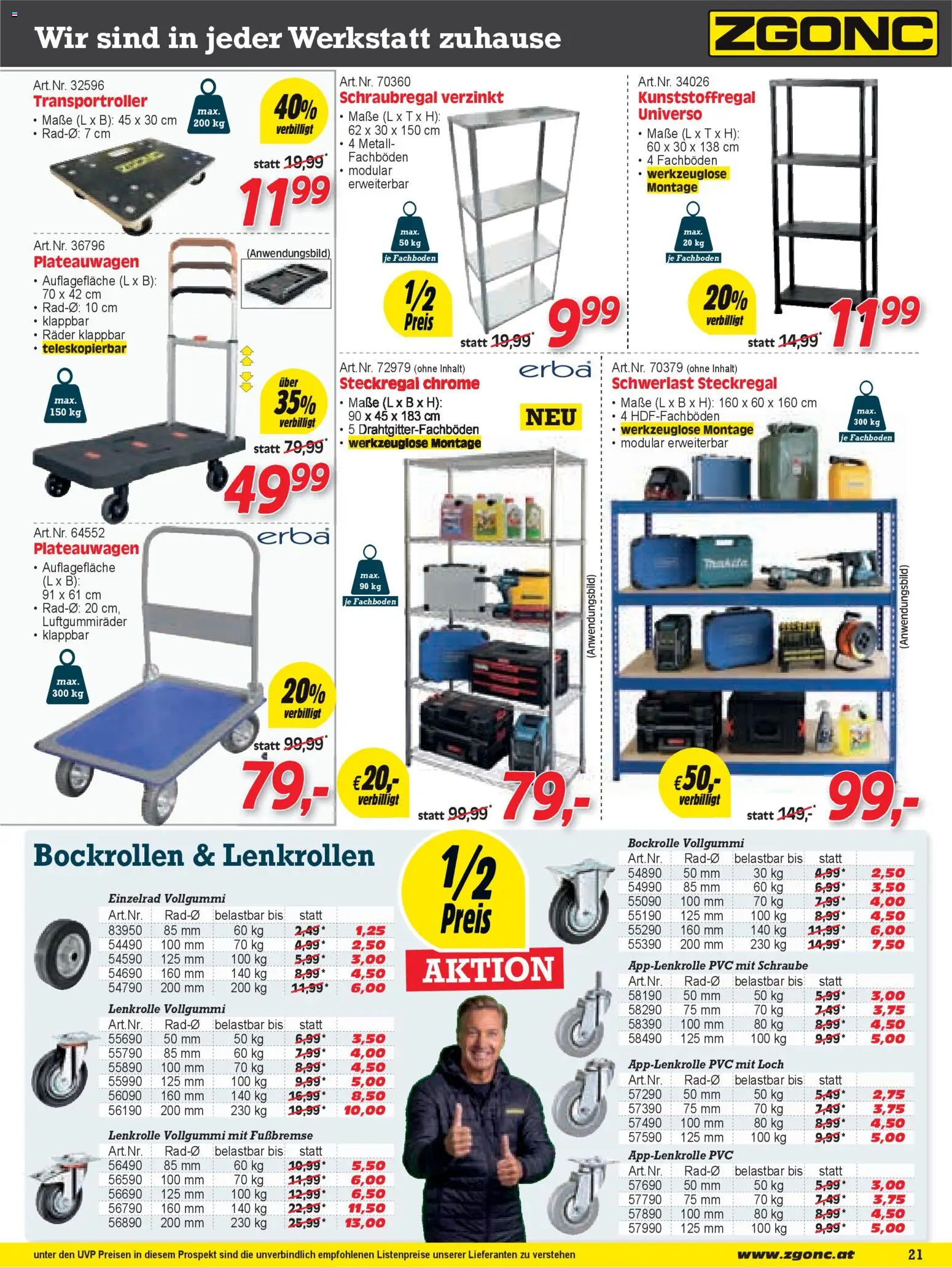 Zgonc Flugblatt Jänner I 2026 gültig ab 01.01.2025 | Seite: 21