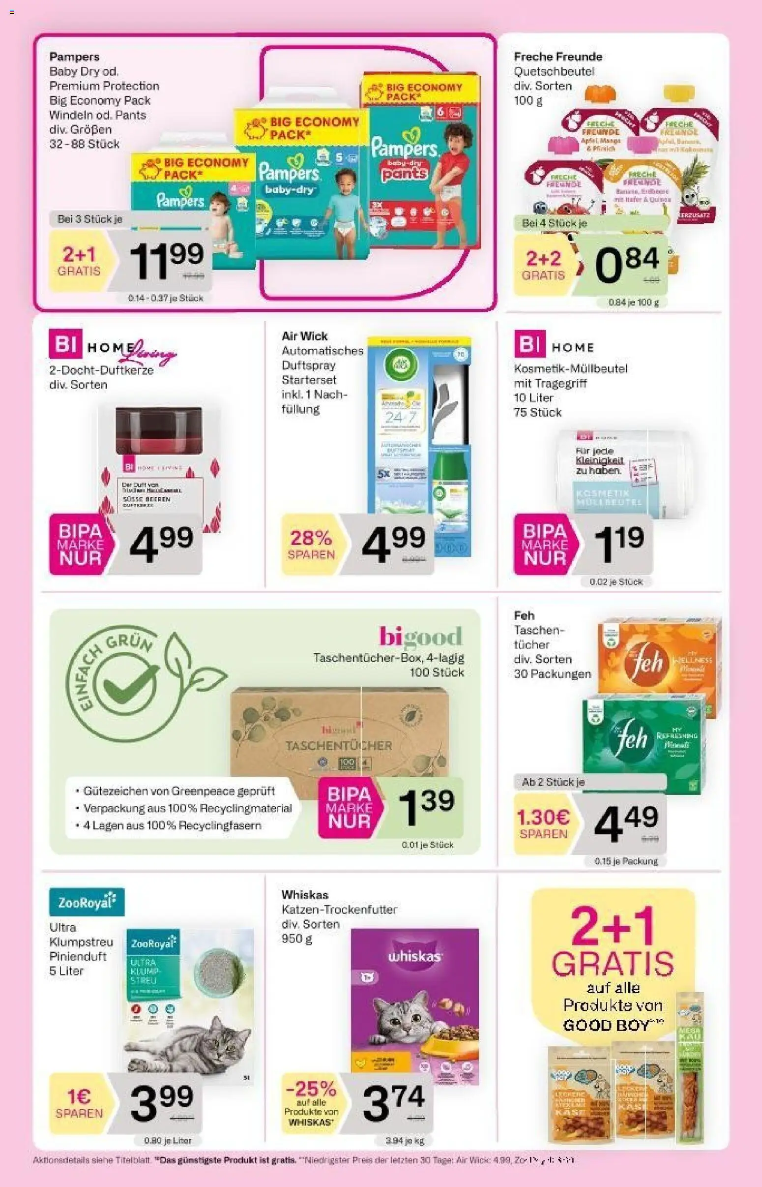 Bipa Flugblatt gültig ab 19.02.2026 | Seite: 9 | Produkte: Soße, Pampers