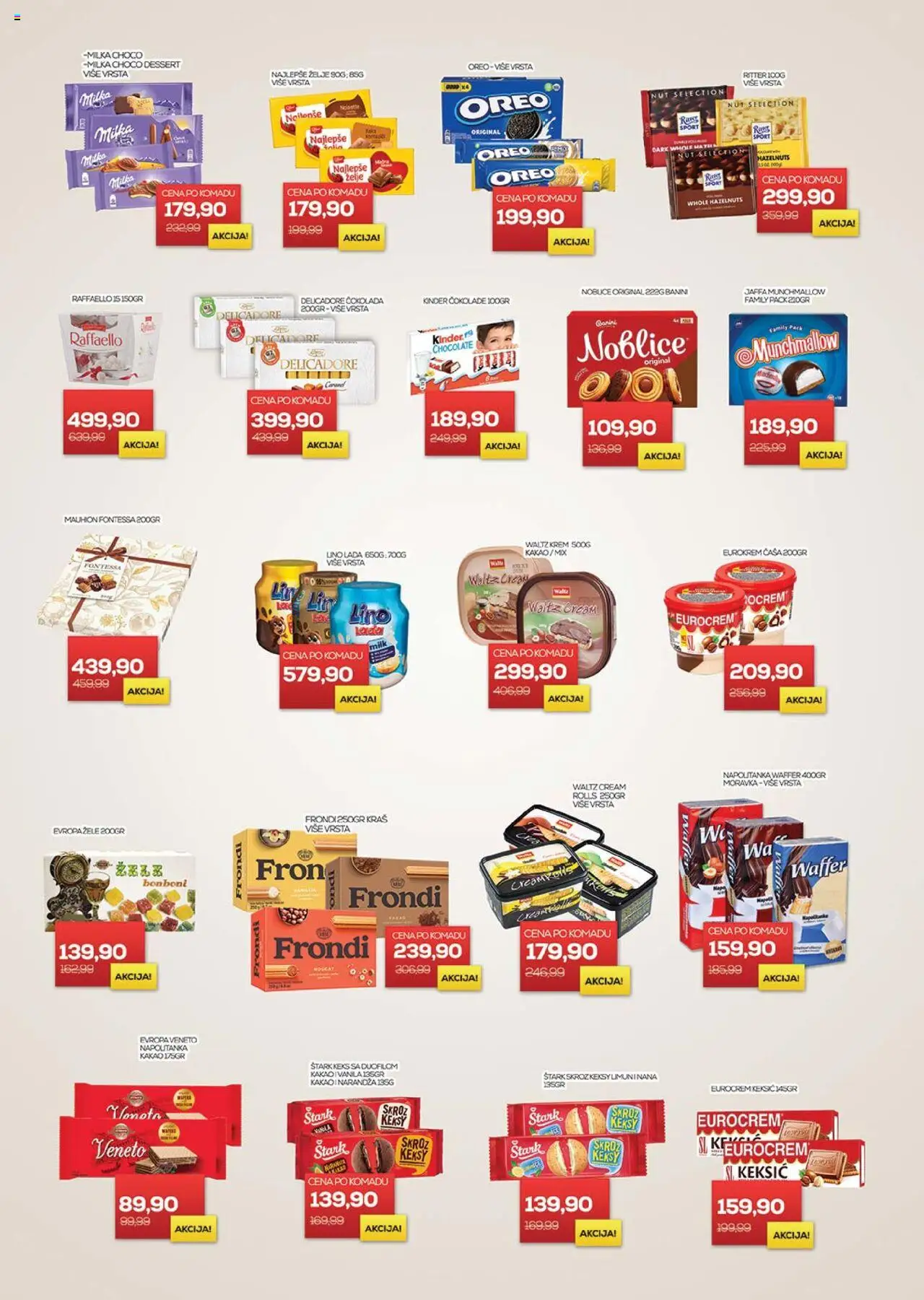 Medius katalog - važi od 26.08.2025 | Strana: 11 | Proizvode: Milka, Munchmallow, Oreo, Lino lada