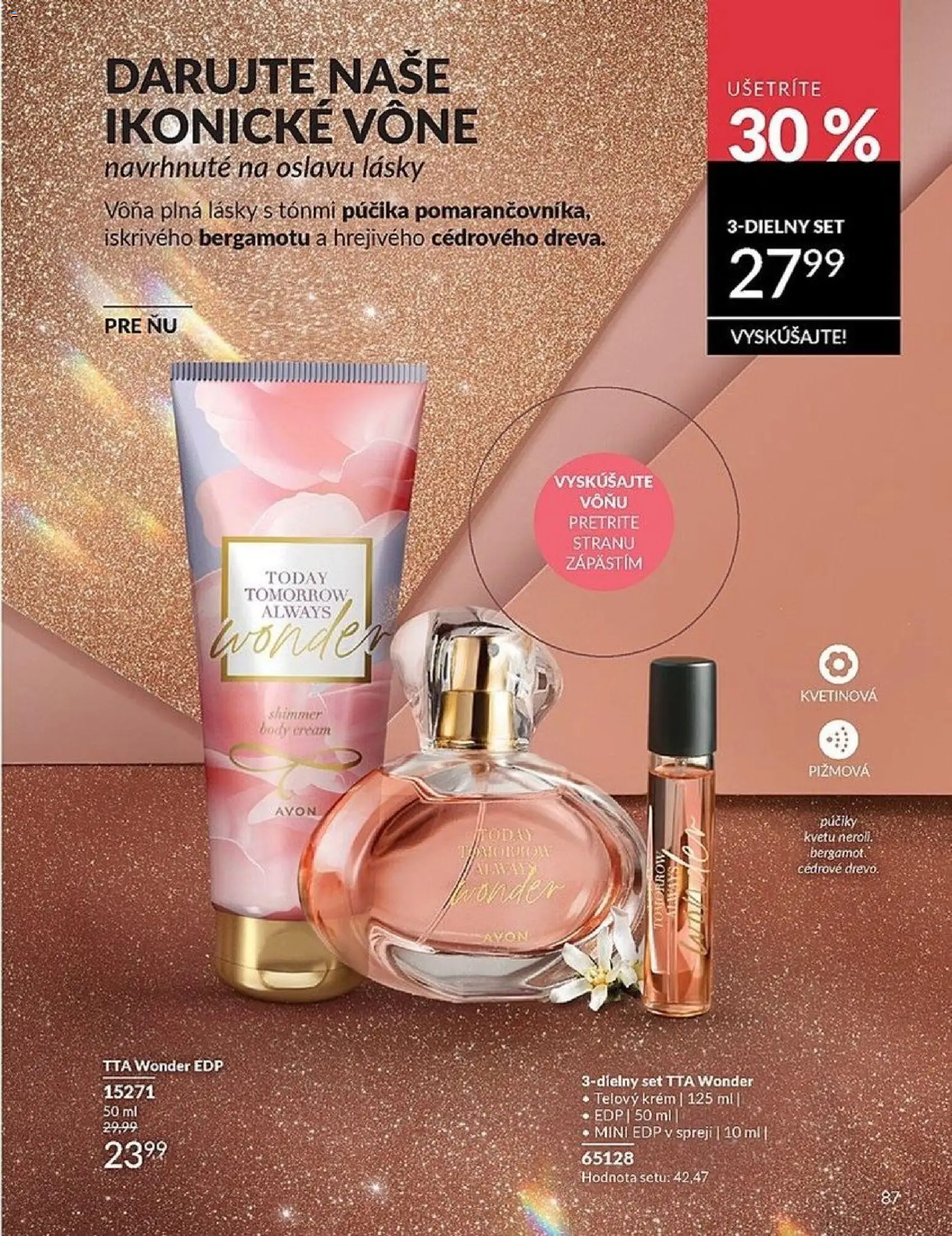 Nové Avon akcie – leták je platný od 01.01.2026 | Strana: 87 | Produkty: Telový krém, Krém
