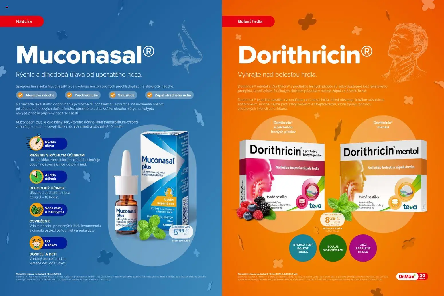 Nové Dr. Max akcie – leták je platný od 01.03.2026 | Strana: 10