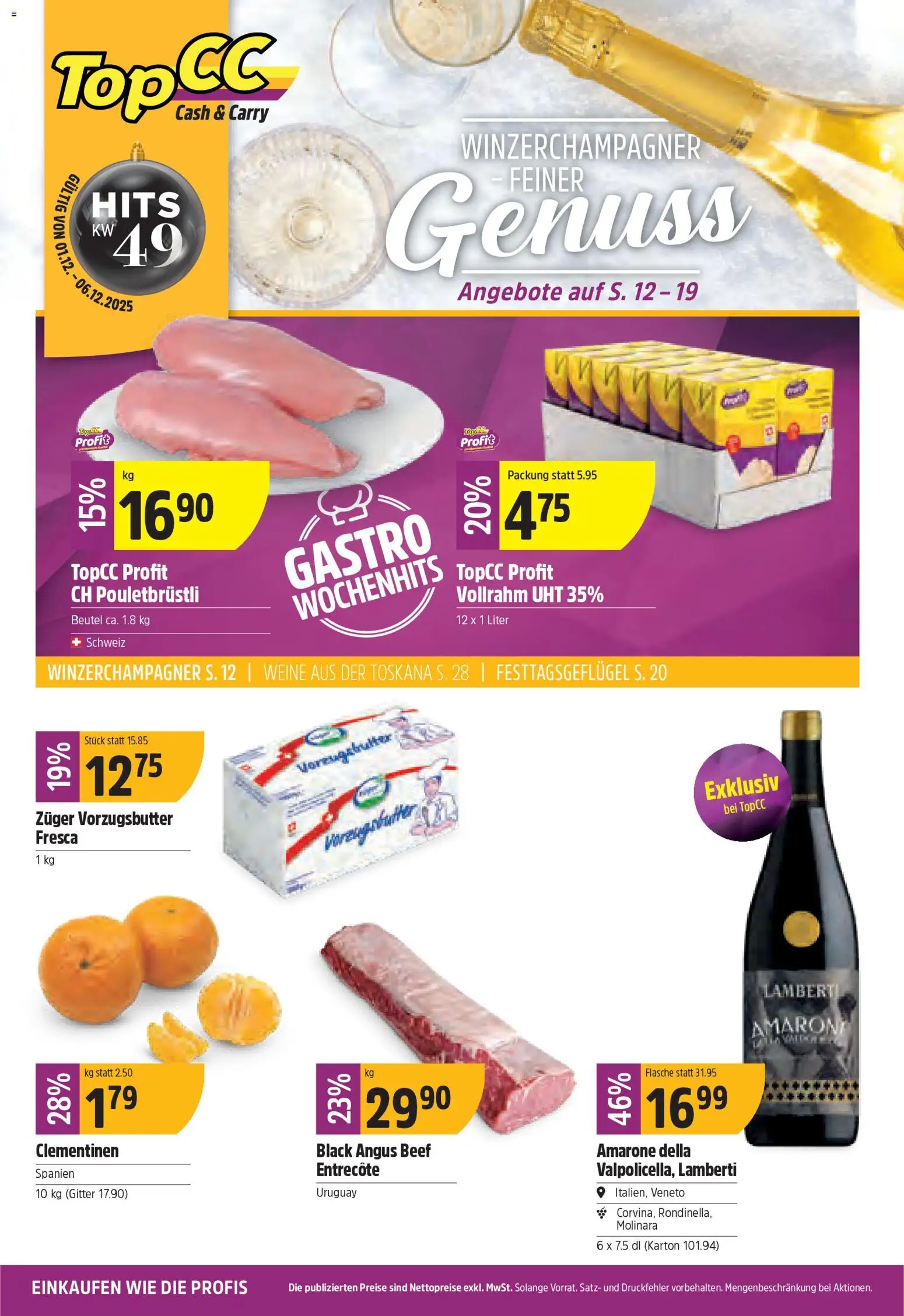 TopCC - Black Friday – gültig ab 01.12.2025 | Seite: 1 | Produkte: Gitter