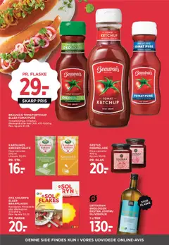 Meny Tilbudsavis gyldig fra 18.07.2025 | Side: 16 | Produkter: Ketchup, Tomatpuré, Marmelade, Sukker