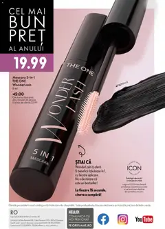 Ofertele Oriflame valabile de la 06.05.2026 | Pagină: 164 | Produse: Mascara