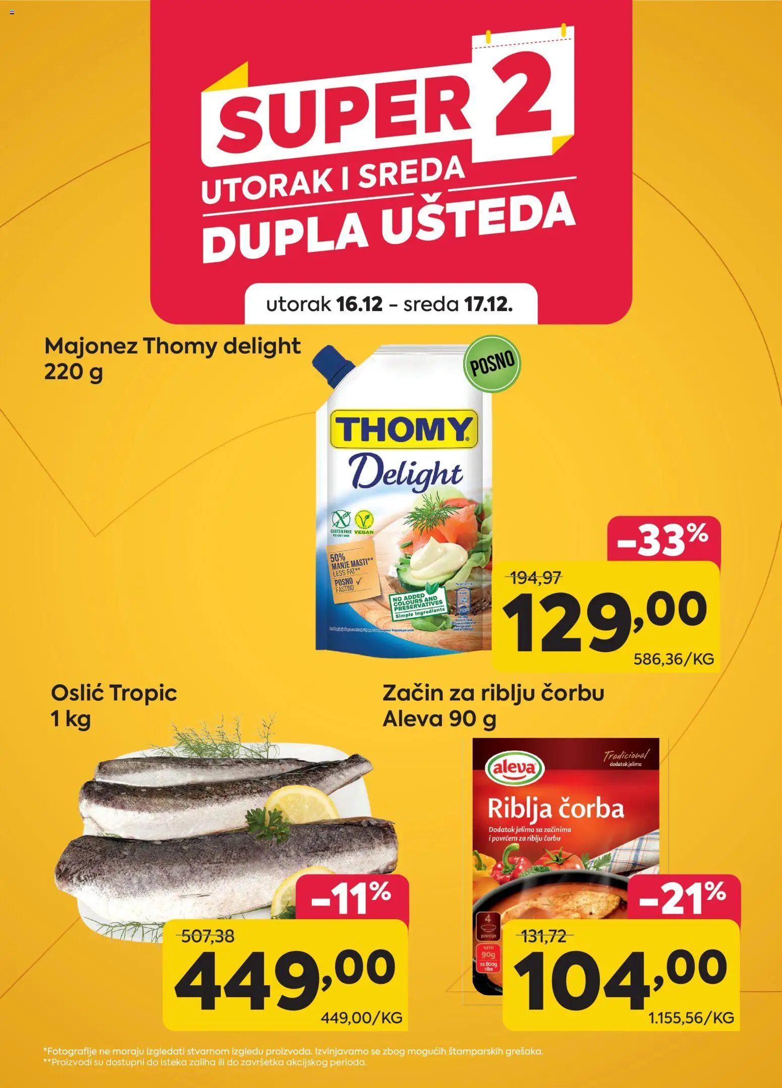 PerSu katalog - važi od 16.12.2025 | Strana: 1 | Proizvode: Majonez, Oslić