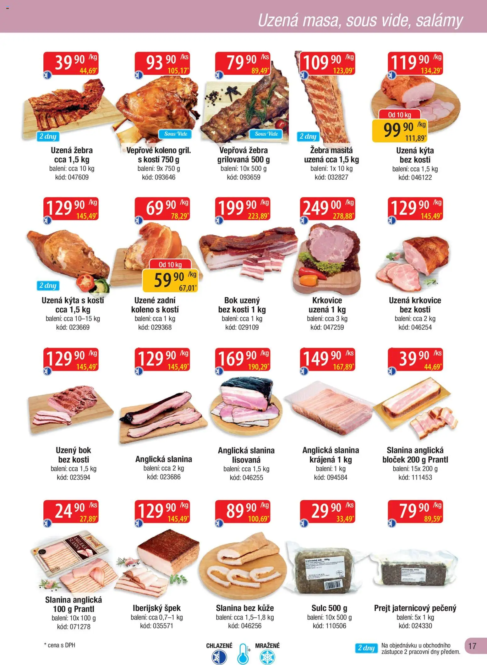 Astur & Qanto leták - Velkoobchod fresh 02/2026 od 01.02.2026 | Strana: 17 | Produkty: Vepřové koleno, Uzená žebra, Vepřová žebra, Krkovice