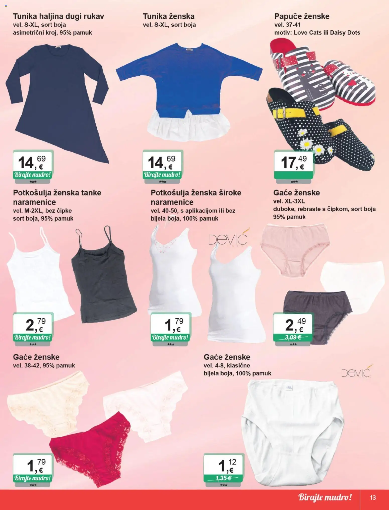 KTC katalog | vrijedi od 12.11.2025 | Stranica: 13 | Proizvodi: Papuče, Haljina