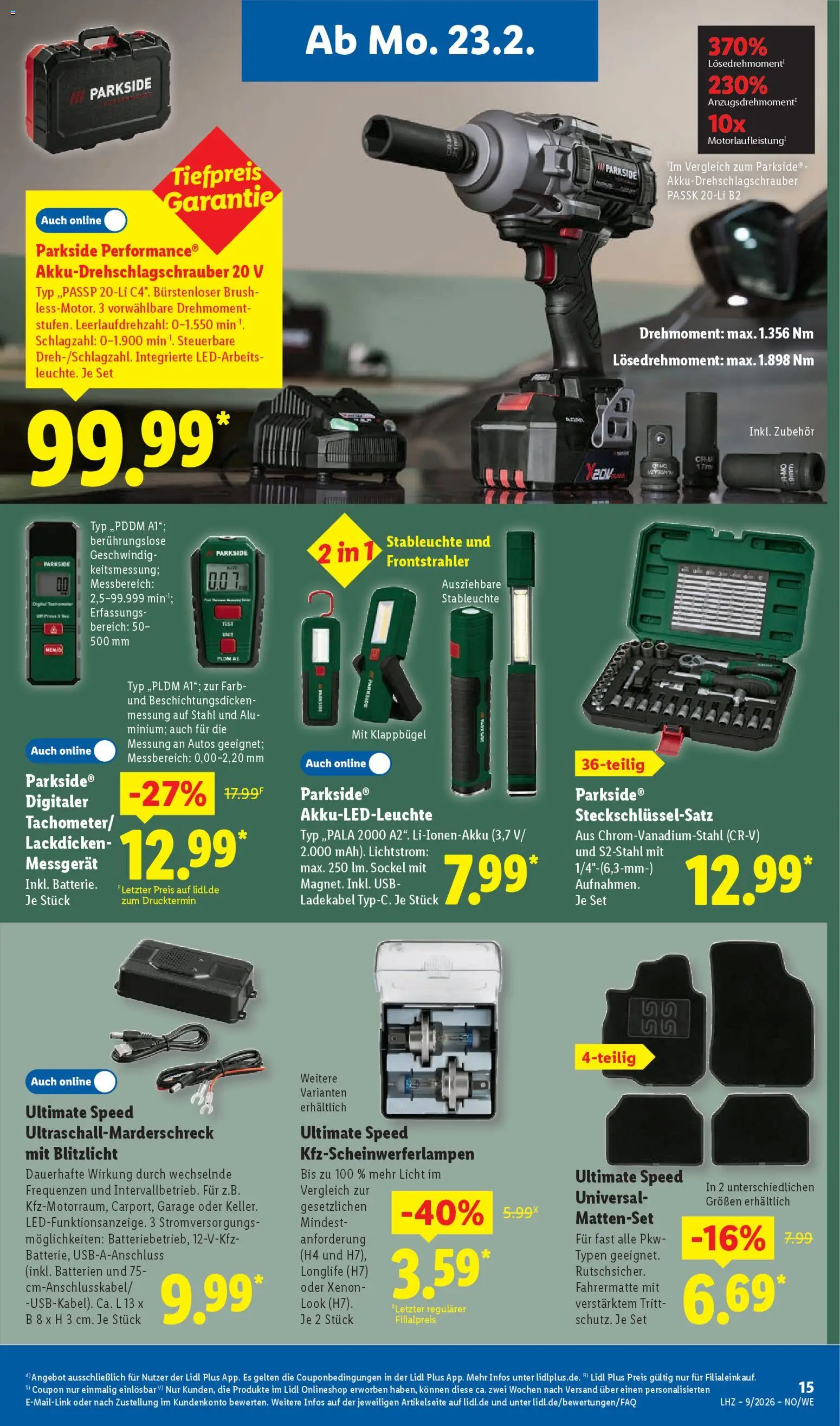 Lidl Prospekt Ochsenfurt – gültig ab 23.02.2026 | Seite: 27 | Produkte: USB, Batterien, Ladekabel