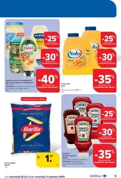  | Pagina: 5 | Producten: Ketchup, Keksajt, Citroen, Graham liszt