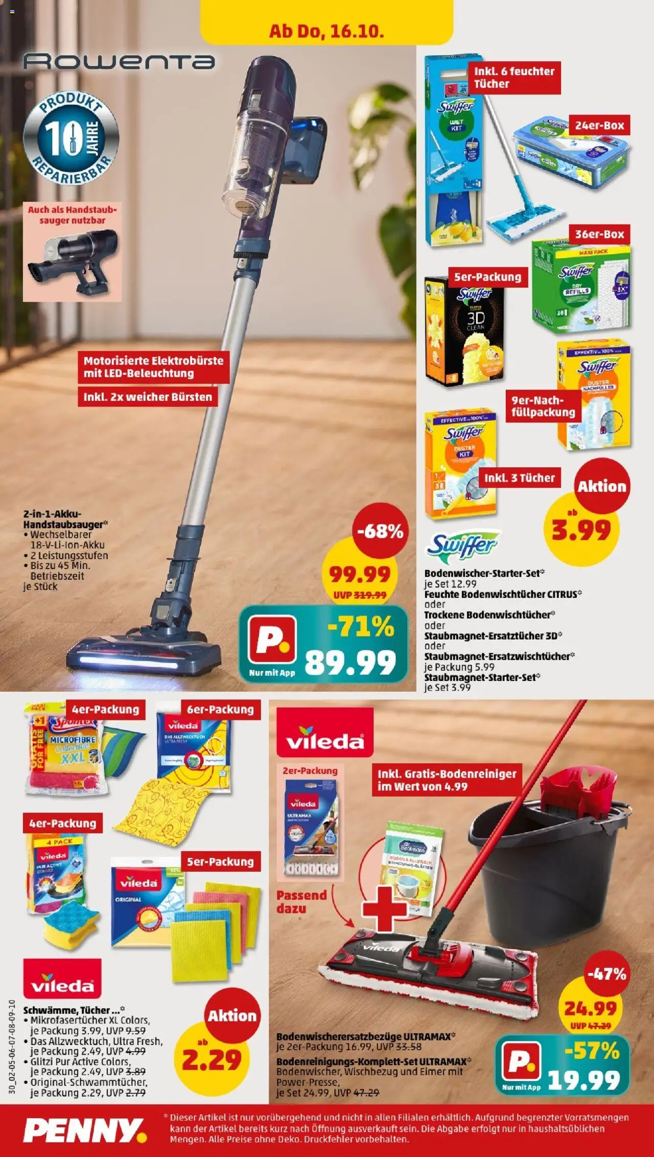 Penny Niedersachsen – gültig ab 13.10.2025 | Seite: 34 | Produkte: Swiffer