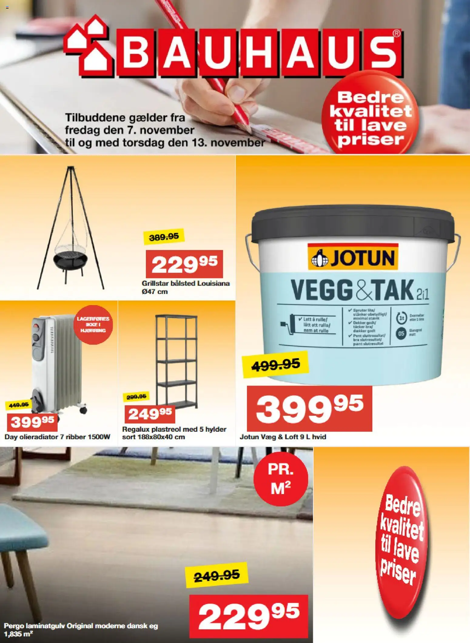 Bauhaus tilbudsavis – gyldig fra 07.11.2025 | Side: 1