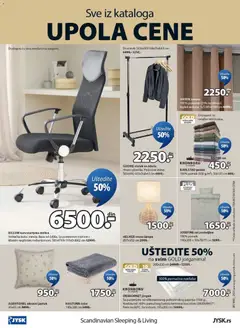 Jysk katalog - pregled Jysk kataloga - važi od 28.01.2026 | Strana: 12 | Proizvode: Ćebe, Jorgan, Posteljine, Zavesa