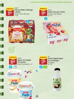 Aldi Especial Regresso às Aulas │ válido de 12.09.2025 | Página: 15 | Produtos: Banana, Cálcio, Queijo, Vitamina d