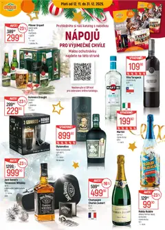 Náhled letáku Globus leták od 10.12.2025 | Strana: 13 | Produkty: Whiskey, Martini, Pilsner, Plech