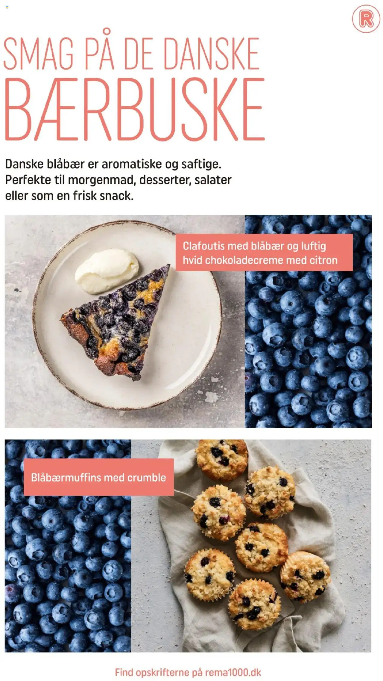 Rema 1000 Tilbudsavis gyldig fra 01.08.2025 | Side: 8 | Produkter: Blåbær, Søm, Muffins