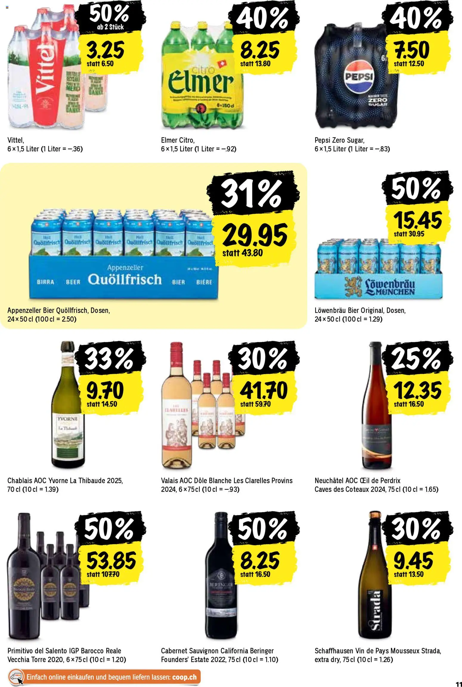 Coop aktionen – gültig ab 23.04.2026 | Seite: 11 | Produkte: Ridge, Bier