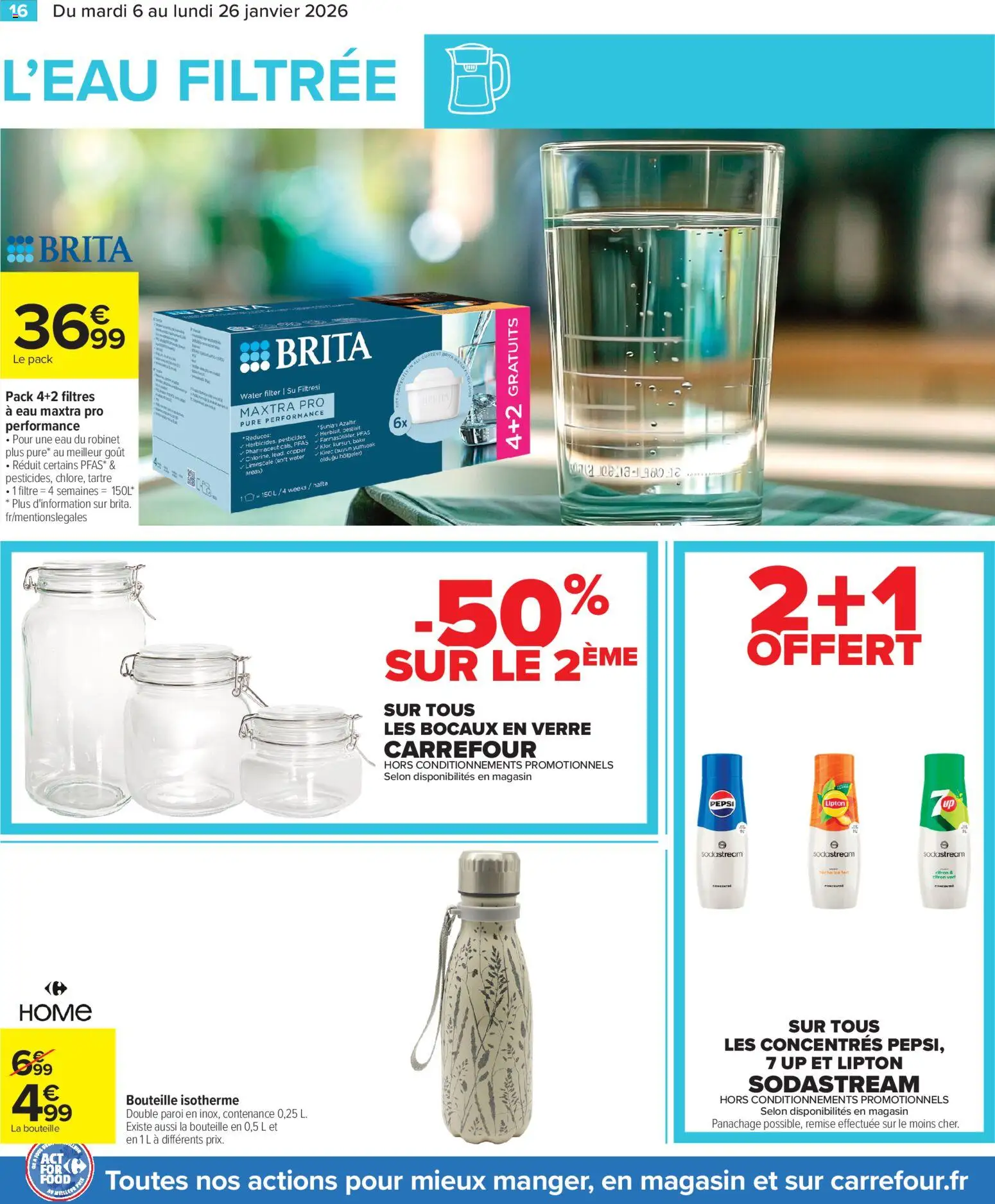 {H1} | Page: 16 | Produits: Filtre, Citron, Robinet, Sodastream