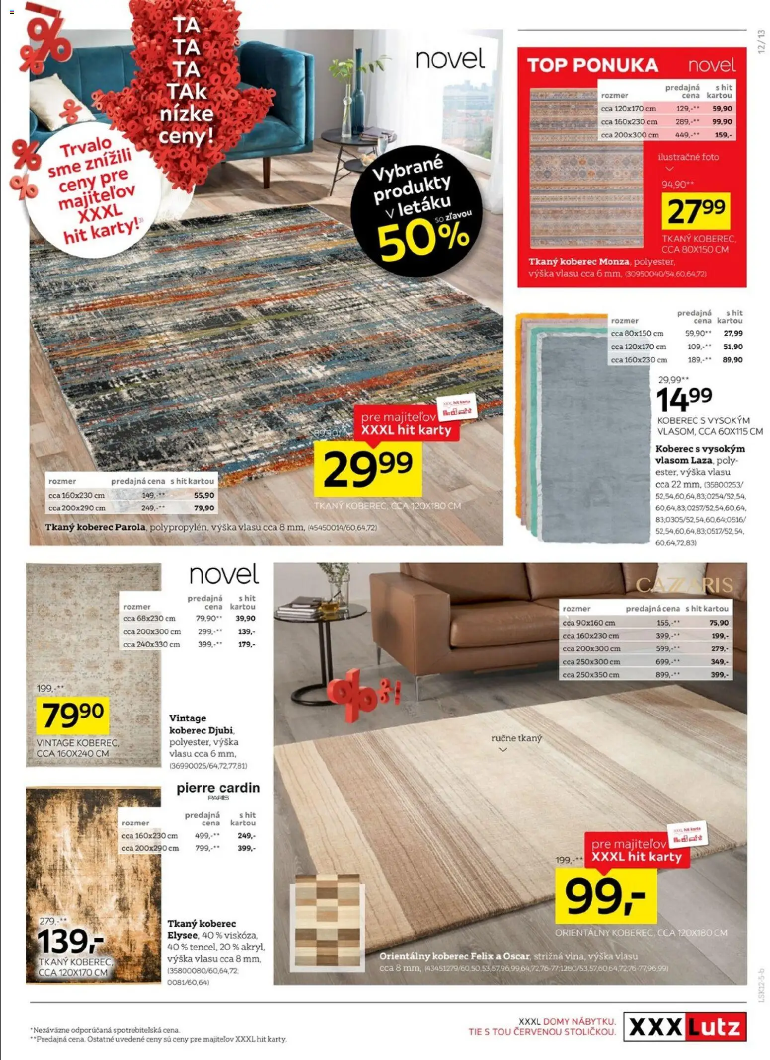 Nové XXXLutz akcie – leták je platný od 27.12.2025 | Strana: 14 | Produkty: Koberec, Felix