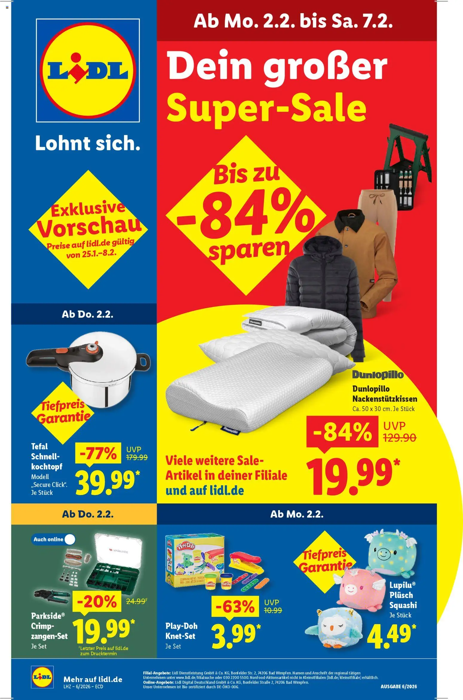 Lidl - Prospekt – gültig ab 02.02.2026 | Seite: 1