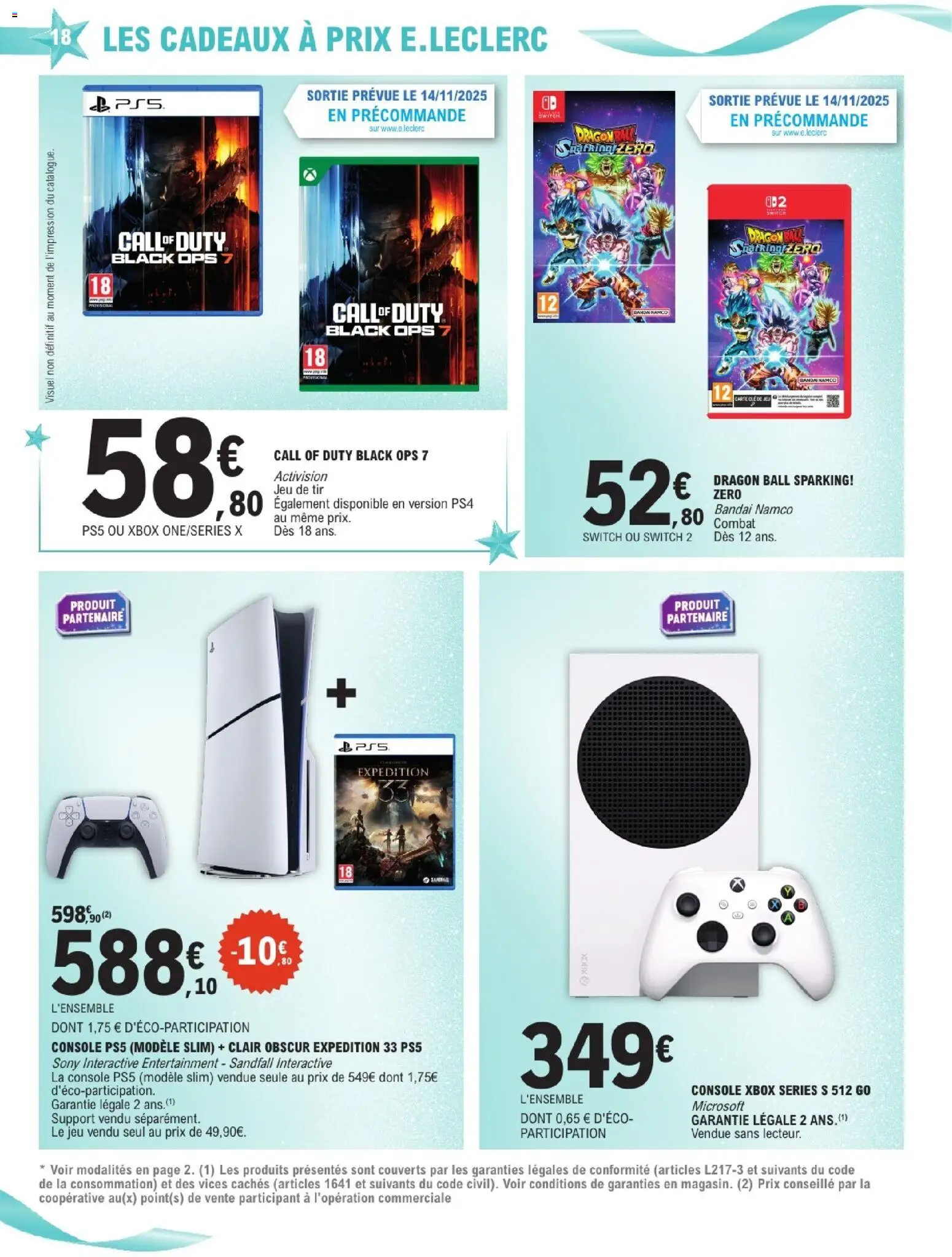 {H1} | Page: 18 | Produits: Xbox, Clé