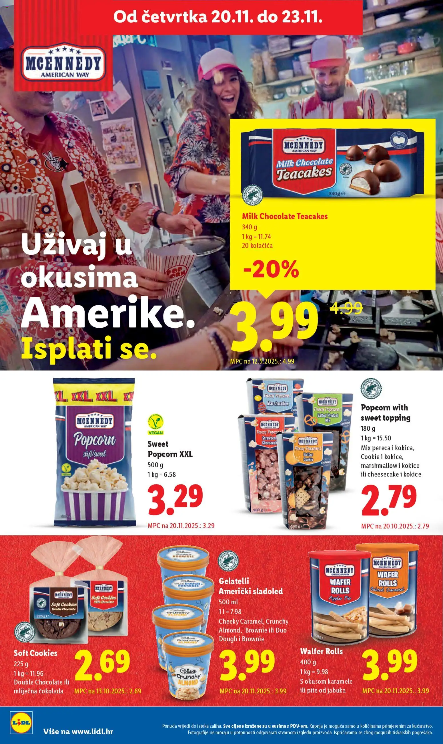 Lidl katalog | vrijedi od 17.11.2025 | Stranica: 84 | Proizvodi: Čokolada, Kokice, Sladoled, Jabuka
